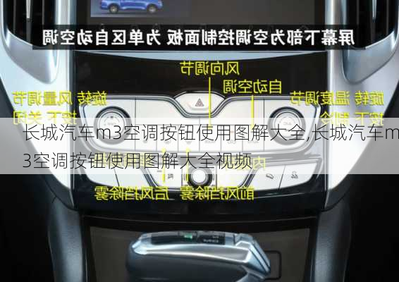 长城汽车m3空调按钮使用图解大全,长城汽车m3空调按钮使用图解大全视频