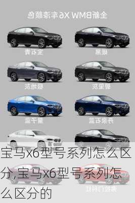 宝马x6型号系列怎么区分,宝马x6型号系列怎么区分的