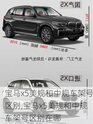 宝马x5美规和中规车架号区别,宝马x5美规和中规车架号区别在哪