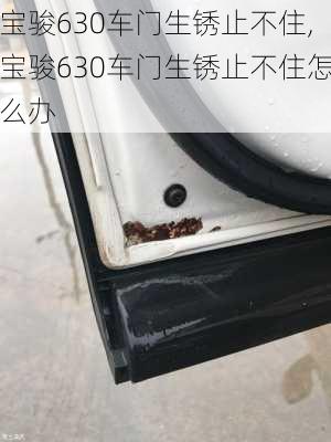 宝骏630车门生锈止不住,宝骏630车门生锈止不住怎么办