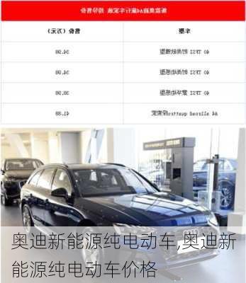 奥迪新能源纯电动车,奥迪新能源纯电动车价格