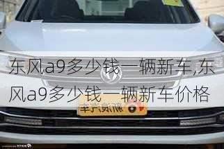 东风a9多少钱一辆新车,东风a9多少钱一辆新车价格