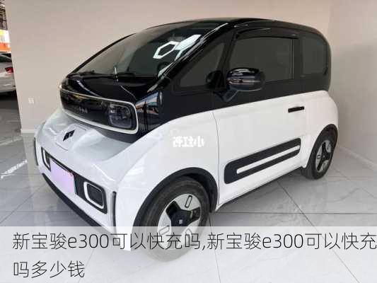 新宝骏e300可以快充吗,新宝骏e300可以快充吗多少钱