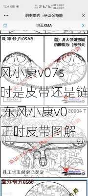 东风小康v07s正时是皮带还是链条,东风小康v07s正时皮带图解