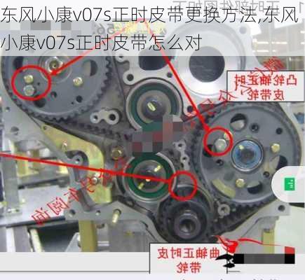 东风小康v07s正时皮带更换方法,东风小康v07s正时皮带怎么对