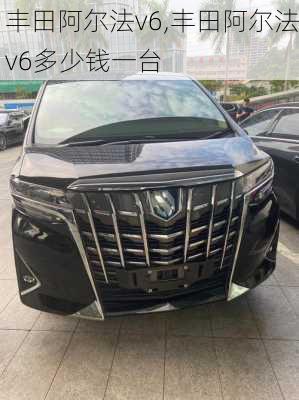 丰田阿尔法v6,丰田阿尔法v6多少钱一台