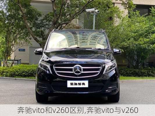 奔驰vito和v260区别,奔驰vito与v260