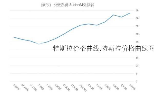 特斯拉价格曲线,特斯拉价格曲线图