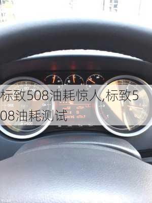 标致508油耗惊人,标致508油耗测试