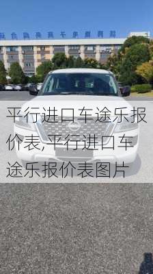 平行进口车途乐报价表,平行进口车途乐报价表图片