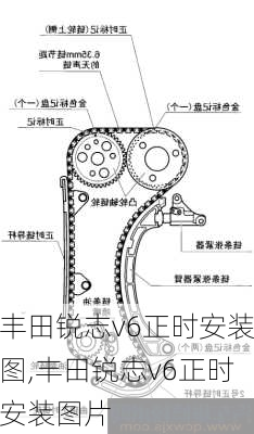 丰田锐志v6正时安装图,丰田锐志v6正时安装图片