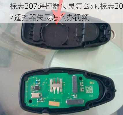 标志207遥控器失灵怎么办,标志207遥控器失灵怎么办视频