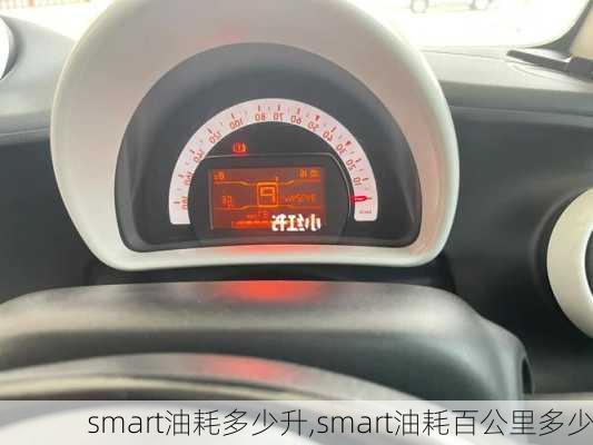 smart油耗多少升,smart油耗百公里多少