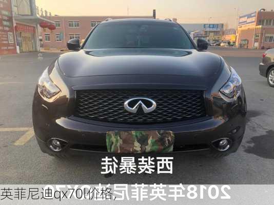 英菲尼迪qx70l价格,