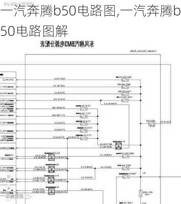 一汽奔腾b50电路图,一汽奔腾b50电路图解