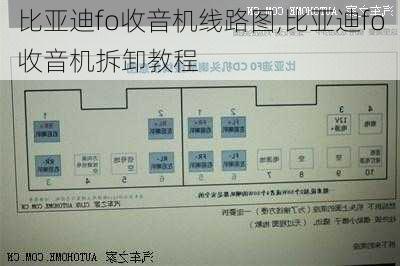 比亚迪fo收音机线路图,比亚迪fo收音机拆卸教程