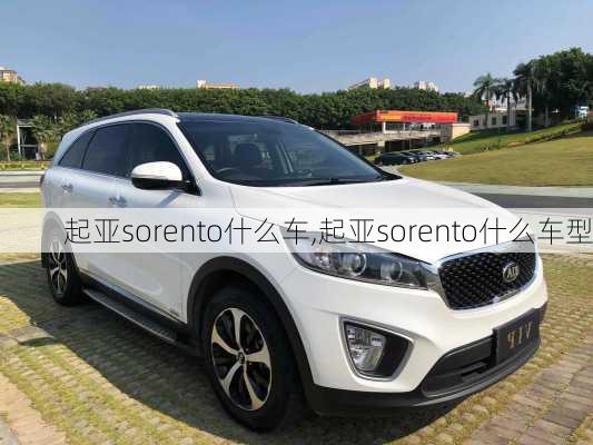 起亚sorento什么车,起亚sorento什么车型