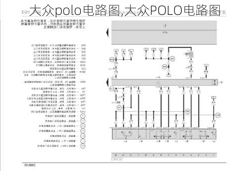 大众polo电路图,大众POLO电路图