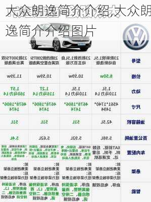 大众朗逸简介介绍,大众朗逸简介介绍图片