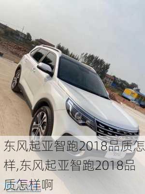 东风起亚智跑2018品质怎样,东风起亚智跑2018品质怎样啊