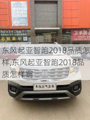 东风起亚智跑2018品质怎样,东风起亚智跑2018品质怎样啊