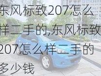 东风标致207怎么样二手的,东风标致207怎么样二手的多少钱