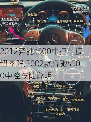 2012奔驰s500中控台按钮图解,2002款奔驰s500中控按键说明