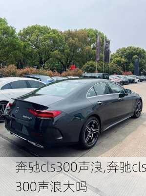 奔驰cls300声浪,奔驰cls300声浪大吗