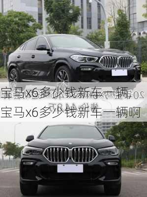 宝马x6多少钱新车一辆,宝马x6多少钱新车一辆啊