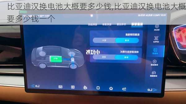 比亚迪汉换电池大概要多少钱,比亚迪汉换电池大概要多少钱一个