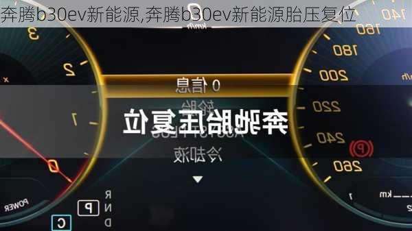 奔腾b30ev新能源,奔腾b30ev新能源胎压复位