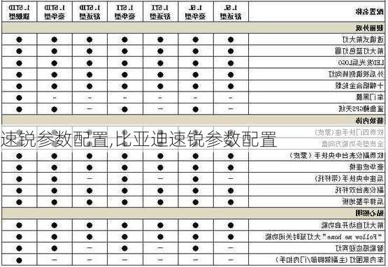 速锐参数配置,比亚迪速锐参数配置