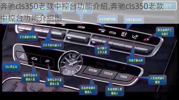 奔驰cls350老款中控台功能介绍,奔驰cls350老款中控台功能介绍图