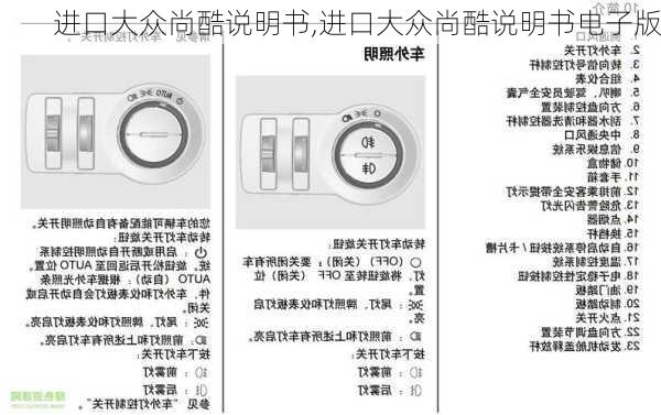 进口大众尚酷说明书,进口大众尚酷说明书电子版