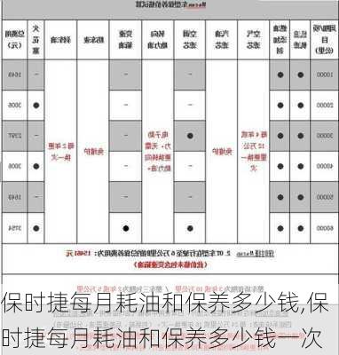 保时捷每月耗油和保养多少钱,保时捷每月耗油和保养多少钱一次