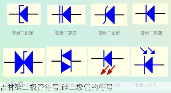 吉林硅二极管符号,硅二极管的符号