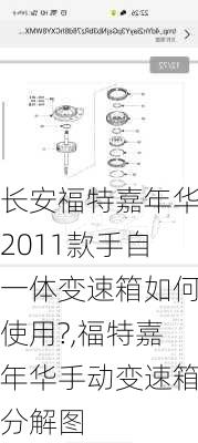 长安福特嘉年华2011款手自一体变速箱如何使用?,福特嘉年华手动变速箱分解图