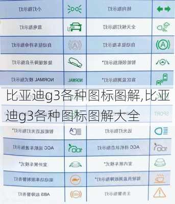 比亚迪g3各种图标图解,比亚迪g3各种图标图解大全