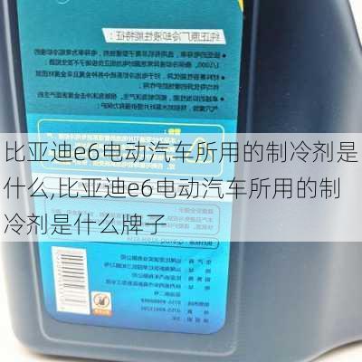 比亚迪e6电动汽车所用的制冷剂是什么,比亚迪e6电动汽车所用的制冷剂是什么牌子