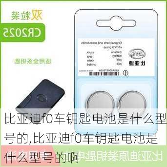 比亚迪f0车钥匙电池是什么型号的,比亚迪f0车钥匙电池是什么型号的啊