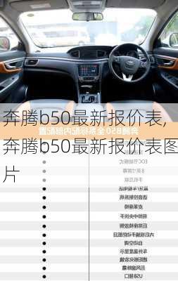 奔腾b50最新报价表,奔腾b50最新报价表图片