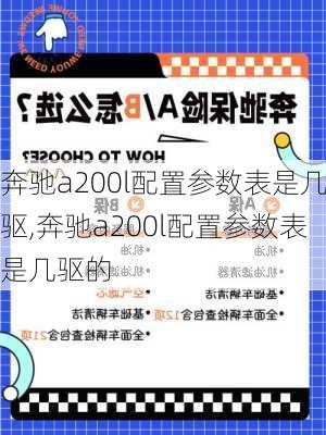 奔驰a200l配置参数表是几驱,奔驰a200l配置参数表是几驱的