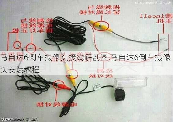 马自达6倒车摄像头接线解剖图,马自达6倒车摄像头安装教程