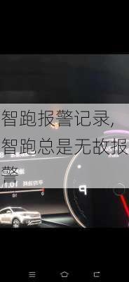 智跑报警记录,智跑总是无故报警