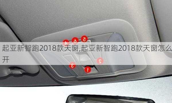 起亚新智跑2018款天窗,起亚新智跑2018款天窗怎么开