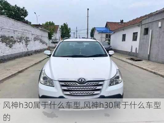 风神h30属于什么车型,风神h30属于什么车型的