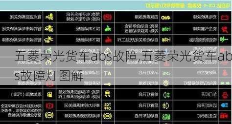 五菱荣光货车abs故障,五菱荣光货车abs故障灯图解