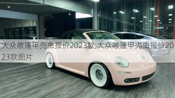 大众敞篷甲壳虫报价2023款,大众敞篷甲壳虫报价2023款图片