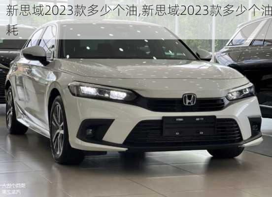 新思域2023款多少个油,新思域2023款多少个油耗