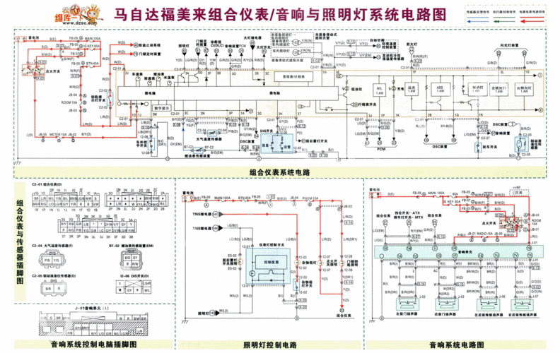 马自达汽车系统图解,马自达汽车系统图解大全